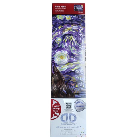 Diamond Dotz Starry Night Special Edition Diamond Facet Art Painting Kit - Picture 1 of 8